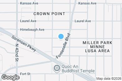 Map image of the property - 3727 Hartman Ave