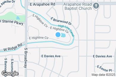 Map image of the property - 411 E Highline Cir