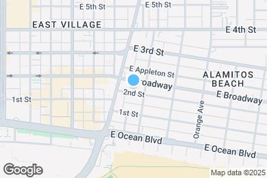 Map image of the property - 947 E 2nd St