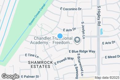 Map image of the property - 2949 E Crescent Way