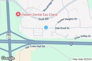 Map image of the property - 3413 Oak Knoll Dr