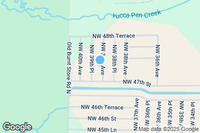 Map image of the property - 4716 NW 39th Ave