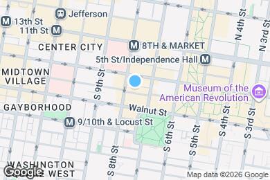 Map image of the property - 725 Sansom St