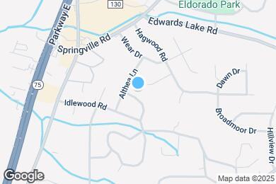 Map image of the property - 1029 Hyacinth Dr