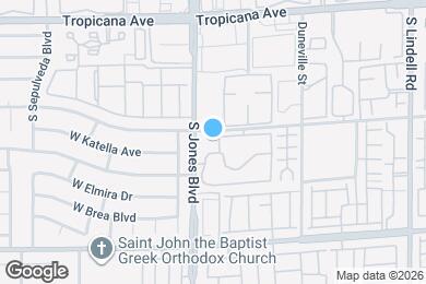 Map image of the property - 5170 S Jones Blvd