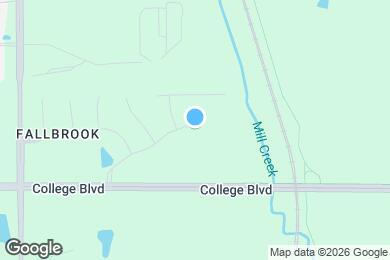 Map image of the property - 19253 W 110th Terrace