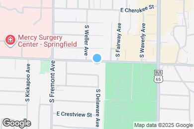 Map image of the property - 1532 E Seminole St