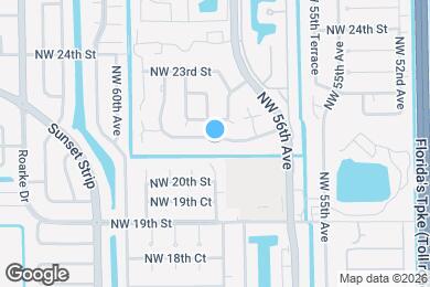 Map image of the property - 5830 NW 21st St