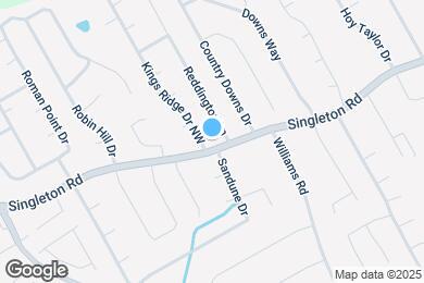 Map image of the property - 1301 Kings Ridge Dr NW