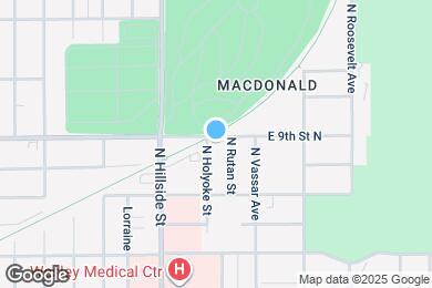 Map image of the property - 952 N Holyoke Ave