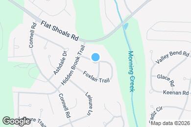 Map image of the property - 2595 Foxlair Trail