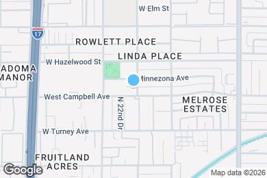 Map image of the property - 4506 N 22nd Ave