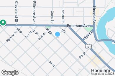 Map image of the property - 303 K St