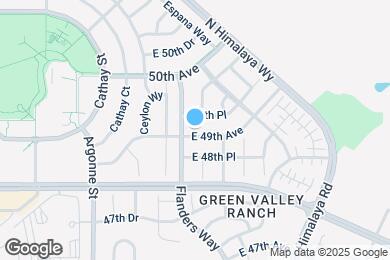 Map image of the property - 19673 E 49th Ave