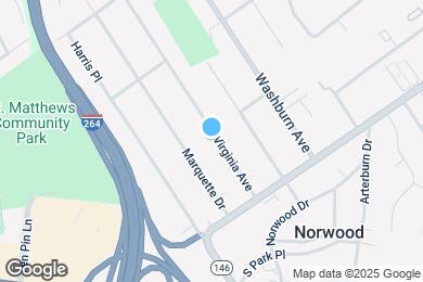 Map image of the property - 428 Virginia Ave