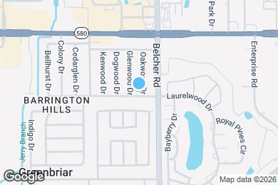 Map image of the property - 1030 Oakwood Dr