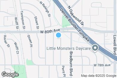 Map image of the property - 7985 Quitman St