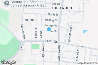 Map image of the property - 42 Pine St