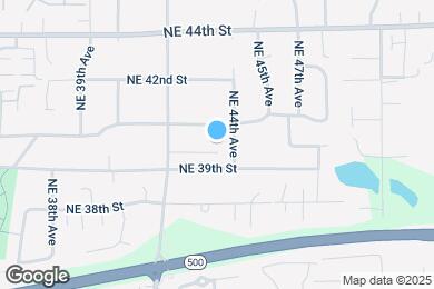 Map image of the property - 4320 NE 40th St