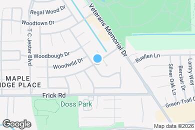 Map image of the property - 13154 Winding Wood Dr