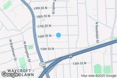 Map image of the property - 4428 16th St N