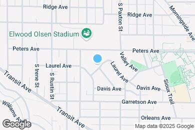 Map image of the property - 3125 Laurel Avenue