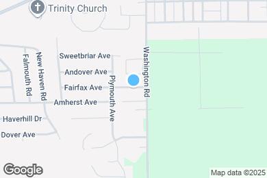 Map image of the property - 1321 Fairfax Ave