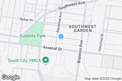 Map image of the property - 5374 Odell St
