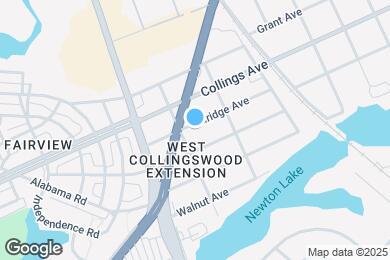 Map image of the property - 1210 Eldridge Ave