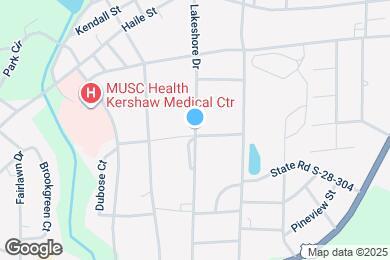Map image of the property - 1307 Lakeshore Dr