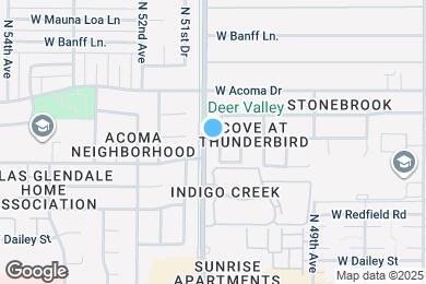 Map image of the property - 14250 N 50th Ln