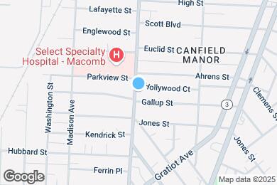 Map image of the property - 186 North Ave