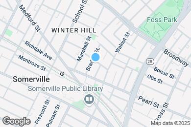 Map image of the property - 20 Radcliffe Rd