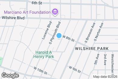 Map image of the property - 817 S Windsor Blvd