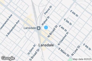 Map image of the property - 23 W 2nd St