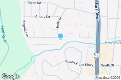 Map image of the property - 8455 Magnolia Dr