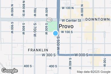 Map image of the property - 144 S 500 W