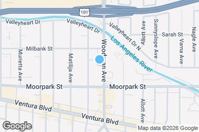 Map image of the property - 4453 Woodman Ave