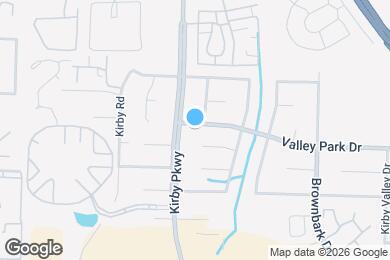Map image of the property - 6599 Valley Park Dr