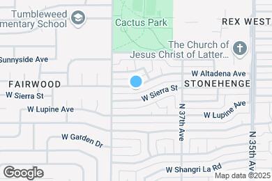 Map image of the property - 3821 W Altadena Ave
