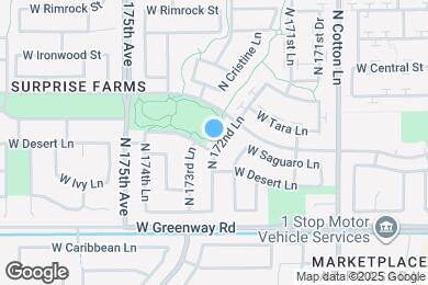 Map image of the property - 15710 N 172nd Ln