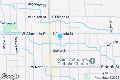 Map image of the property - 525 N Grant Ave