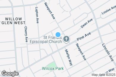 Map image of the property - 1242 Mildred Ave