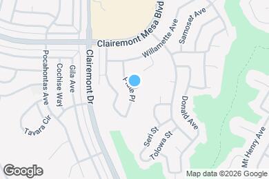 Map image of the property - 4513 Piute Pl