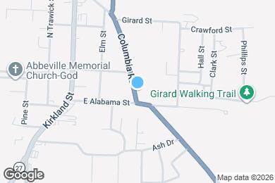 Map image of the property - 307 Columbia Rd