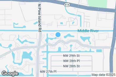 Map image of the property - 8460 Sunrise Lakes Blvd