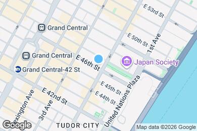Map image of the property - 241 E 46th St