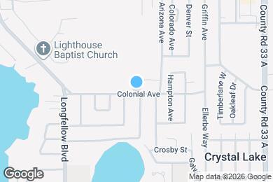 Map image of the property - 2192 Colonial Ave