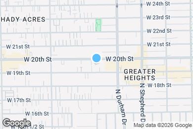 Map image of the property - 850 W 20th St