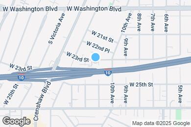 Map image of the property - 2311 11th Ave